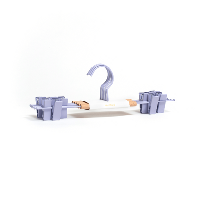 Mustard Made Adult Clip Hangers 5 Pack - Lilac