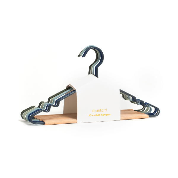 Mustard Made Adult Top Hangers 10 Pack - Winter