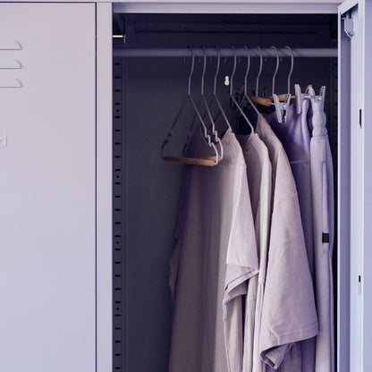 Mustard Made Adult Clip Hangers 5 Pack - Lilac