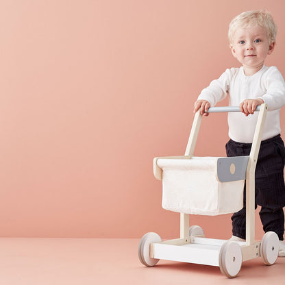 Kids Concept Wooden Shopping Trolley