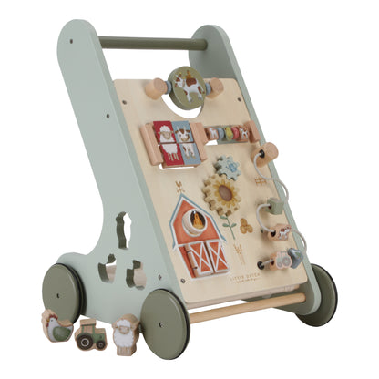 Little Dutch Multi Activity Walker - Little Farm