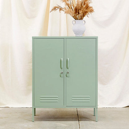 Mustard Made The Midi Storage Locker - Sage Green