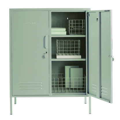 Mustard Made The Midi Storage Locker - Sage Green