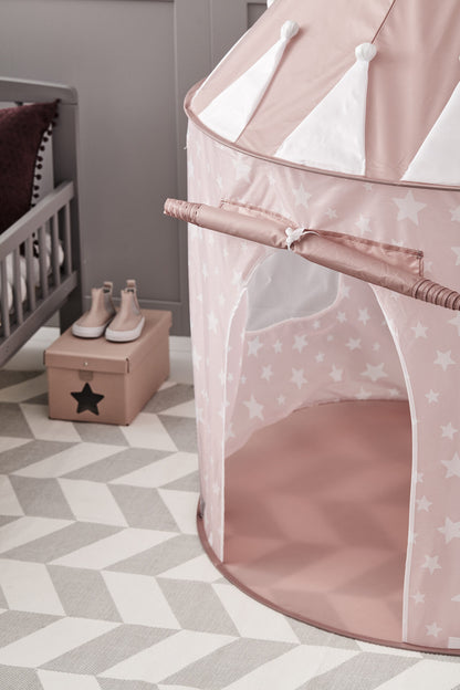 Kids Concept Play Tent - Star Pink