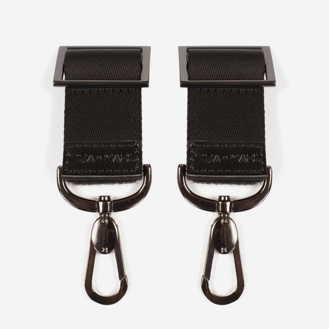Tiba + Marl Buggy Clips - Gunmetal