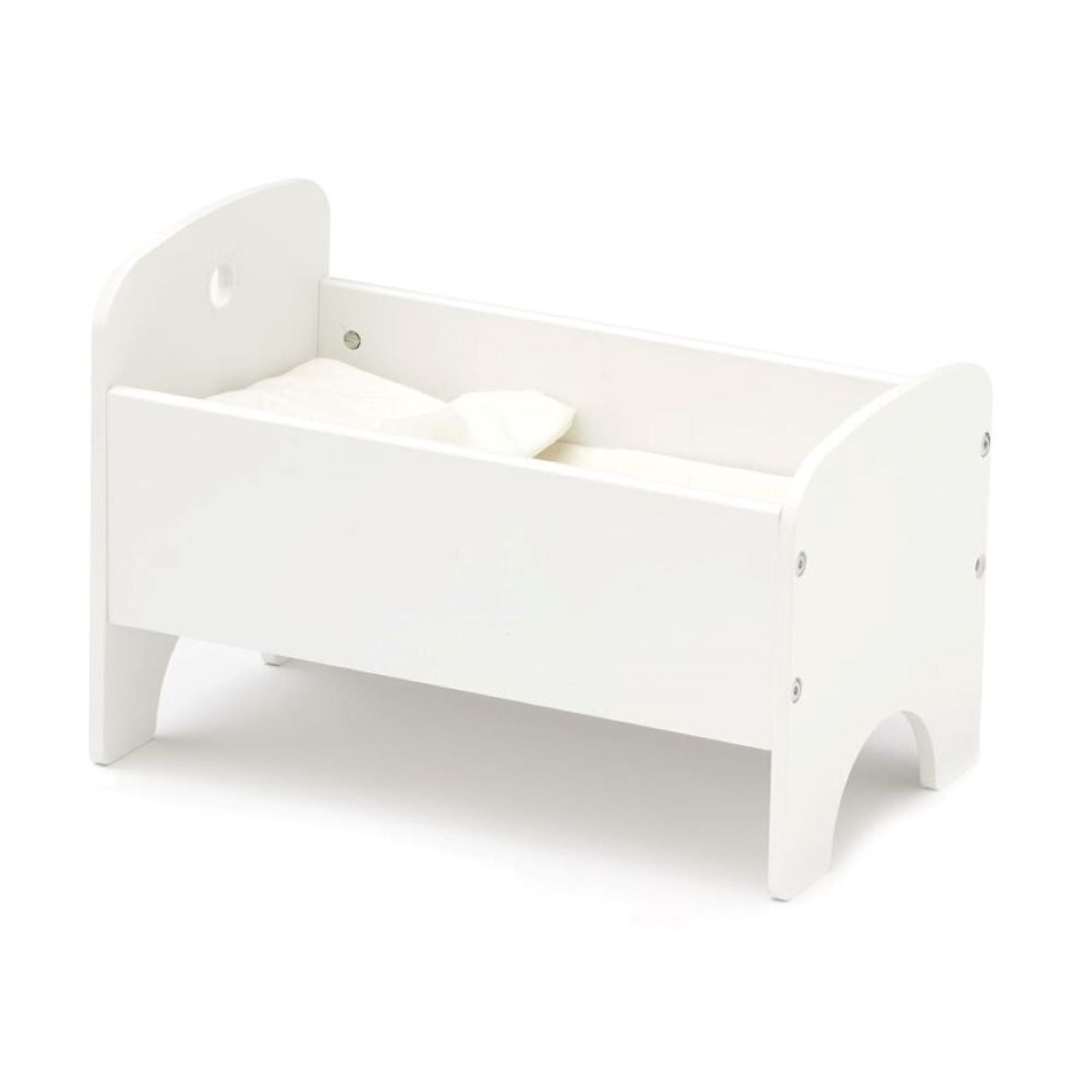 Kids Concept Doll's Bed in White - Main Image