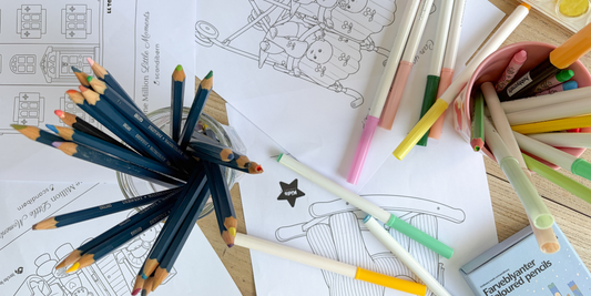 Celebrating One Million Little Moments with Free Printable Colouring Pages