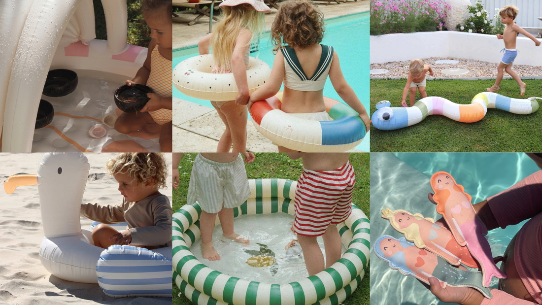 Scandinavian Style Paddling Pools & Outdoor Summer Play for Toddlers and Young Children