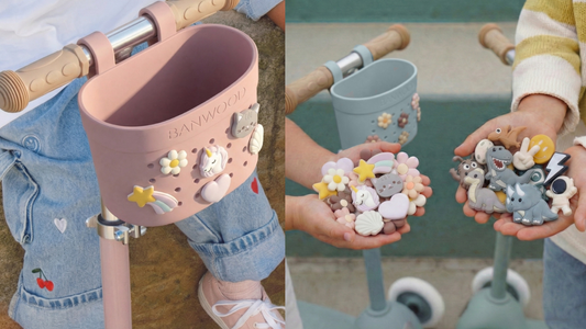 New Launch: Banwood Pin & Ride Basket & Pins