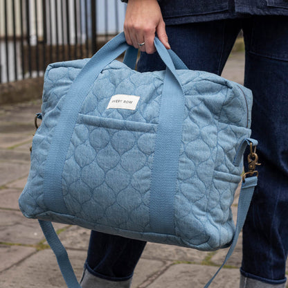 Avery Row Baby Changing Bag - Denim