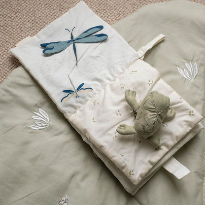 Avery Row Fabric Baby Book - Tales Of The Riverbank