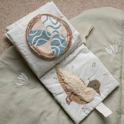 Avery Row Fabric Baby Book - Tales Of The Riverbank