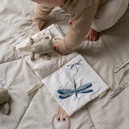 Avery Row Fabric Baby Book - Tales Of The Riverbank