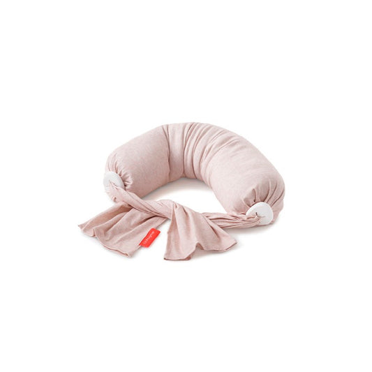 Bbhugme Nursing Pillow - Pink Melange/Vanilla