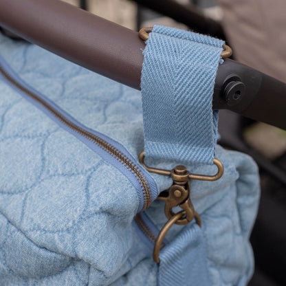 Avery Row Baby Changing Bag - Denim
