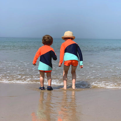 Toastie UV Protector Swim Top - Orange Sky