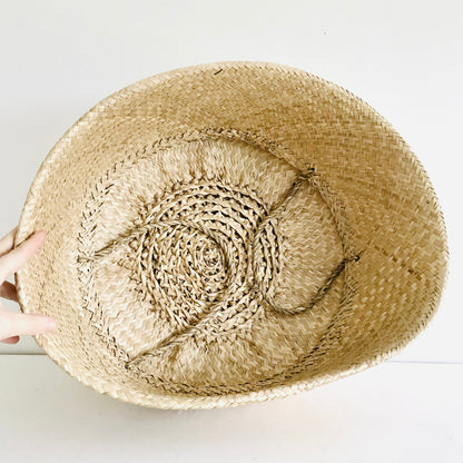 Bellybambino Natural Seagrass Basket - Extra Large