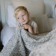 Ralphie Bear Large Muslin Swaddle - Wildflower