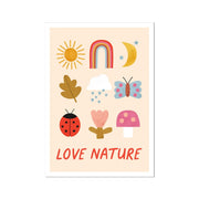 Kid of the Village Love Nature Fine Art Print