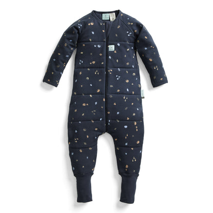 ergoPouch Organic Winter Long Sleeved Sleep Onesie - Hedgehog 2.5 TOG