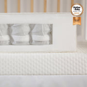 CuddleCo Signature Hypoallergenic Bamboo Pocket Sprung Cot Bed Mattress 140 x 70cm