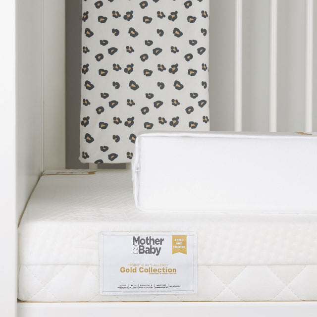CuddleCo Mother&Baby First Gold Anti-Allergy Foam Cot Bed Mattress 140 x 70cm
