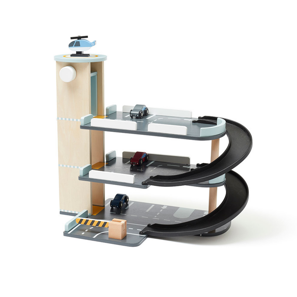 Wooden Toy Garage