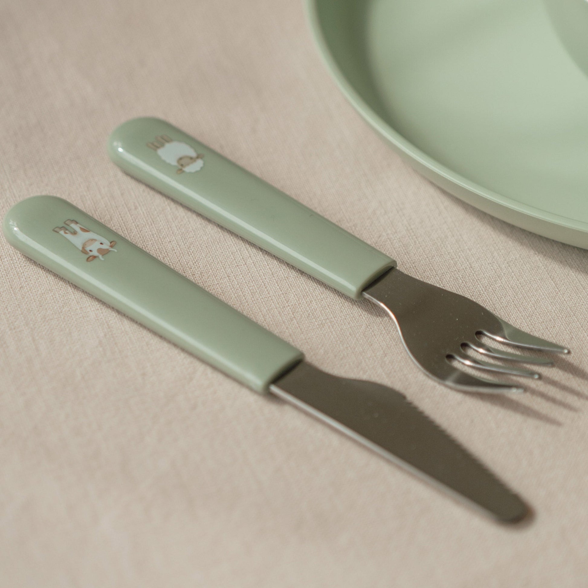 Little Dutch Cutlery Set Mio 3 pcs - Little Farm