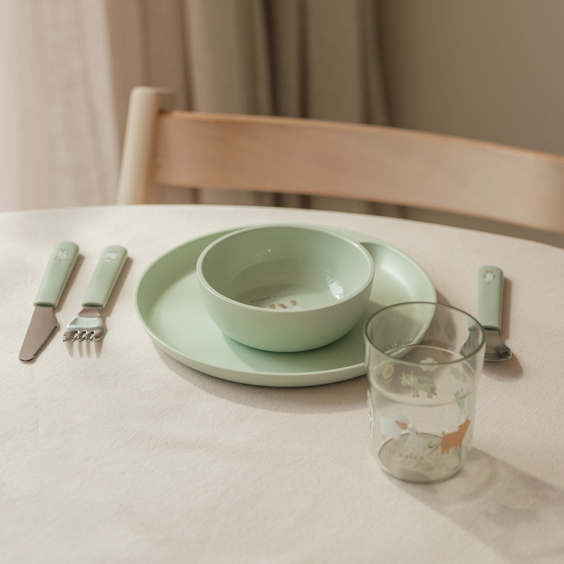 Little Dutch Cutlery Set Mio 3 pcs - Little Farm