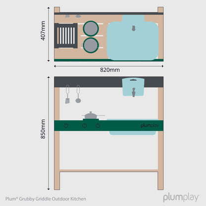 Plum Play Grubby Griddle Mud Pie Kitchen