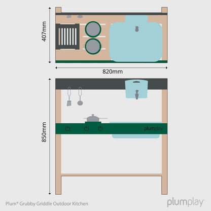 Plum Play Grubby Griddle Mud Pie Kitchen