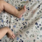 Ralphie Bear Anti-Roll Wedge Changing Mat - Wildflower