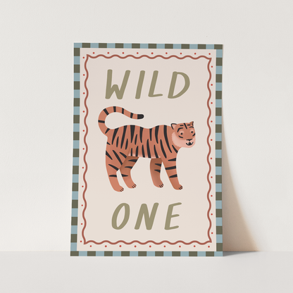 Kid of the Village Wild One Fine Art Print