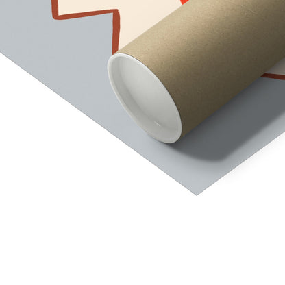 Kid of the Village Flash Tail Superhero Fine Art Print