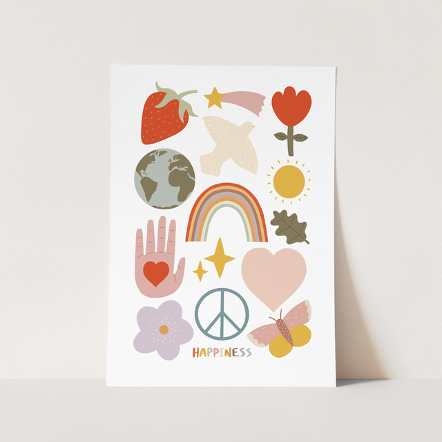Kid of the Village Happiness Fine Art Print