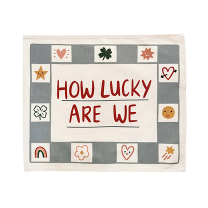 Kid Of The Village How Lucky Are We Banner