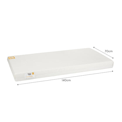 CuddleCo Mother&Baby First Gold Anti-Allergy Foam Cot Bed Mattress 140 x 70cm
