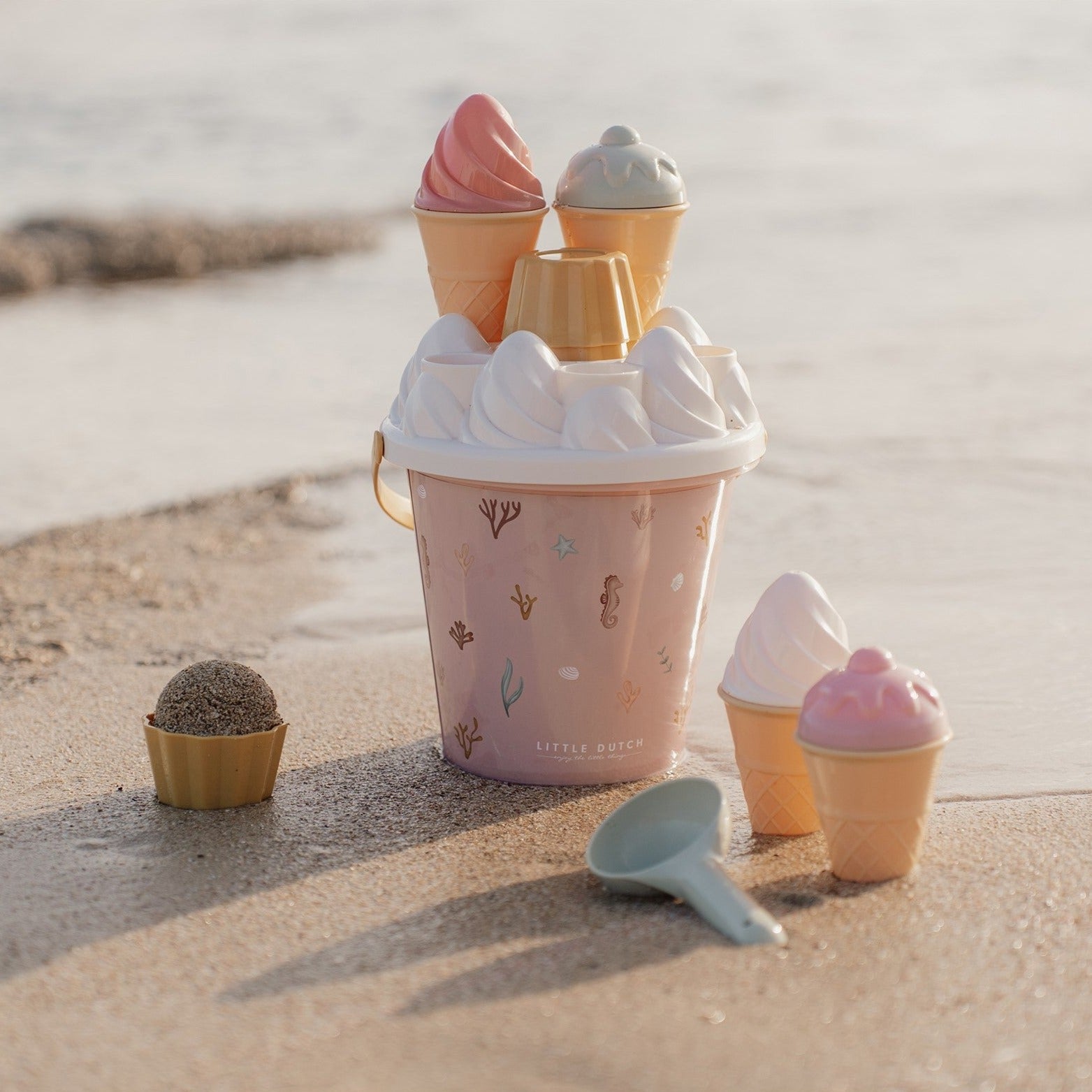 Little Dutch Ice Cream Bucket Set Ocean Dreams On The Beach