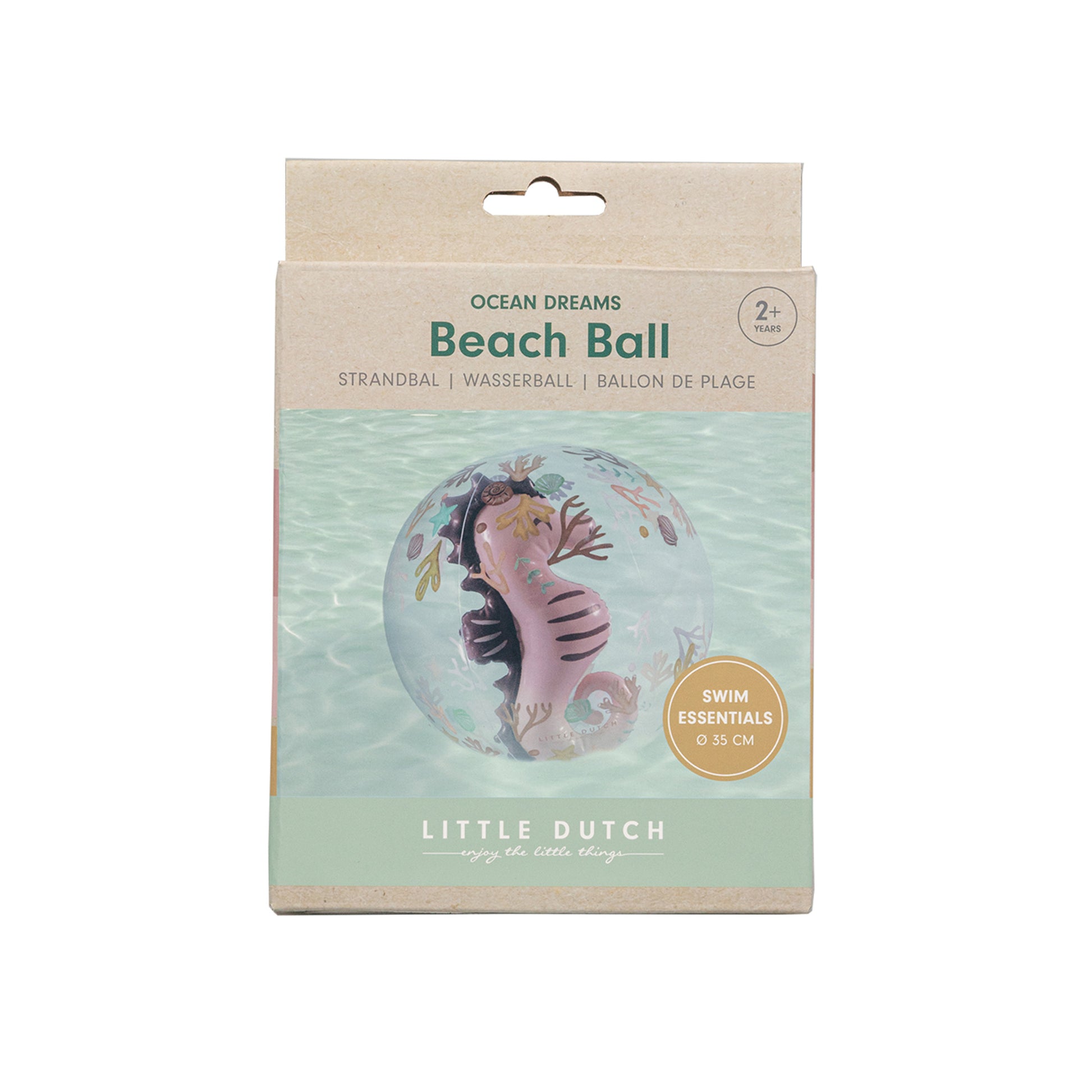 Little Dutch 3D Beach Ball packaging