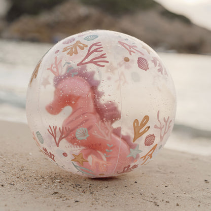 Little Dutch 3D Beach Ball - Ocean Dreams Pink