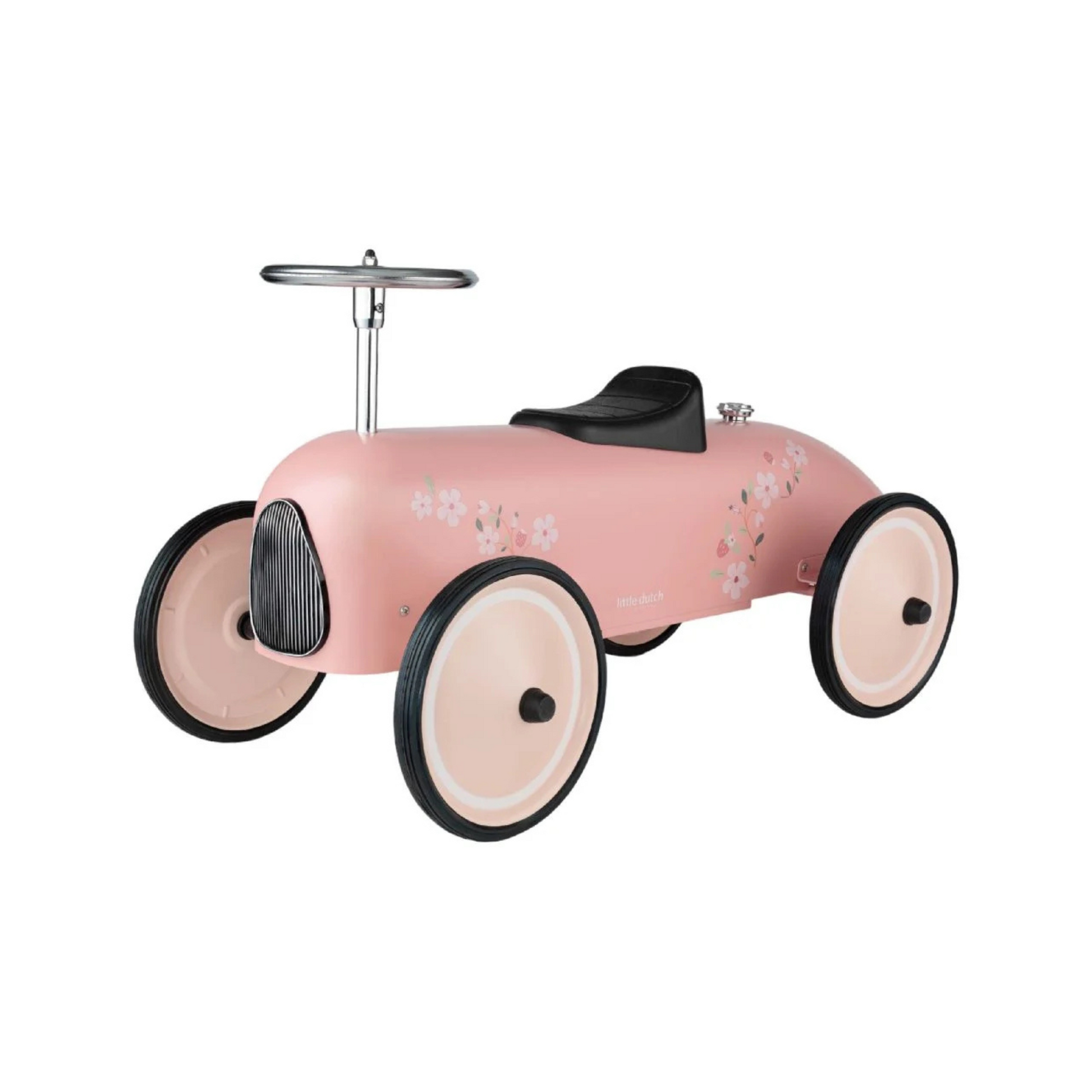 Little Dutch Retro Roller Ride On Pink Scandiborn