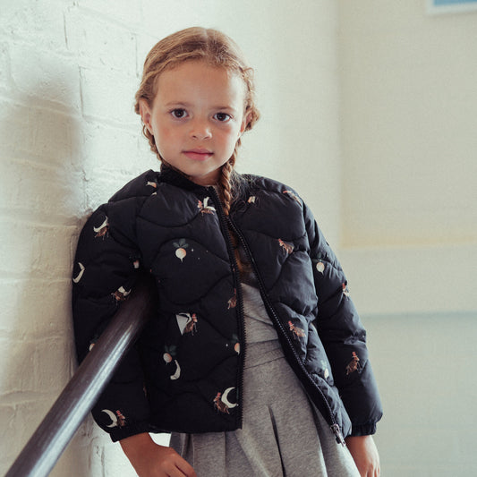 Toastie Bomber Jacket - Cricket Moon