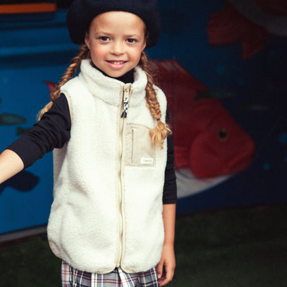 Toastie Modular Fleece Gilet - Teddy Sherpa