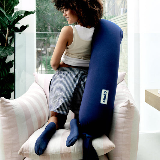 Cushy Puff Pillow Case - Blue Moon