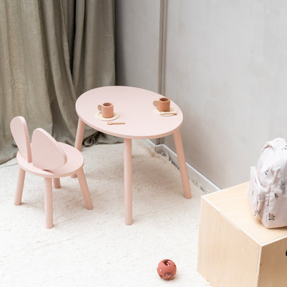 Nofred Pink Mouse Chair & Table Set (2-5 Years) - Pink