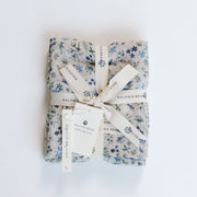 Ralphie Bear Large Muslin Swaddle - Wildflower