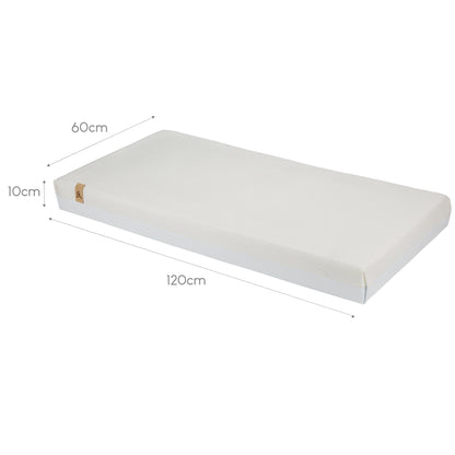 CuddleCo Harmony Hypoallergenic Bamboo Sprung Cot Mattress 120 x 60cm