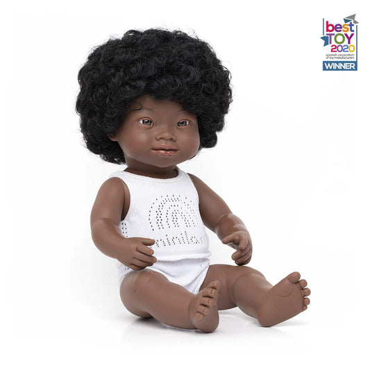 Miniland Baby Girl Doll with Down Syndrome