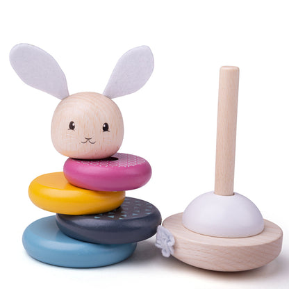 Bigjigs Toys Rabbit Stacking Rings
