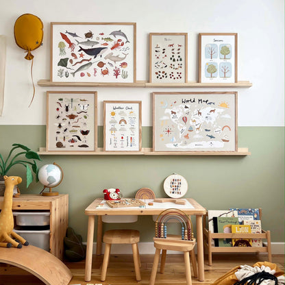 Kid of the Village Minibeasts Fine Art Print - Stone